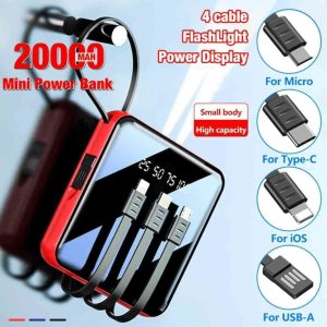 Smart Mini Power Bank (20000mAh)